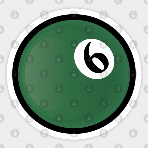 6 Ball Sticker by Venus Complete